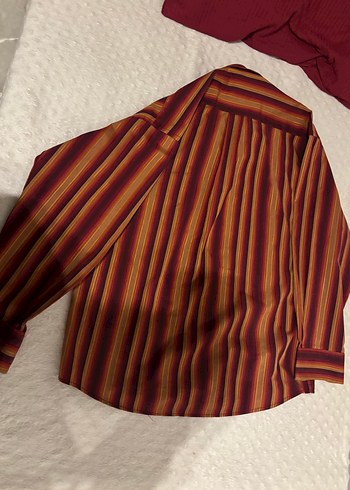 Erkek Bohem Uzun Kollu Düğmeli Gömlek - Görsel 3