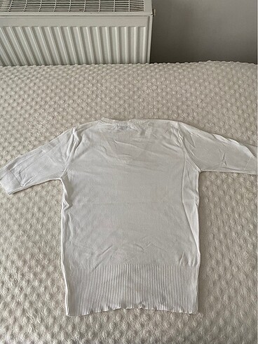 universal Beden beyaz Renk Beyaz triko bluz