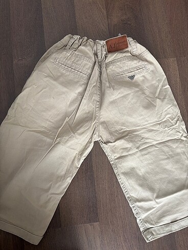 8 Yaş Beden camel Renk Armani junior kapri