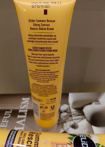 Elidor Summer Rescue Saç Kremi - Görsel 5