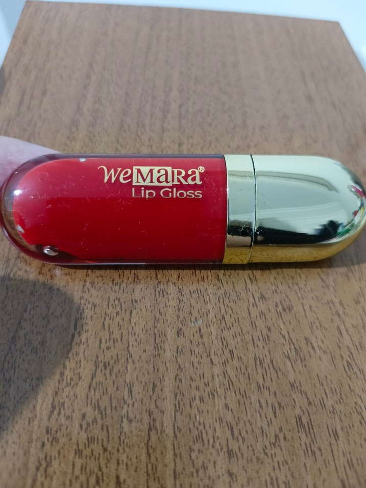 Parlak Kırmızı Lip Gloss - Görsel 2
