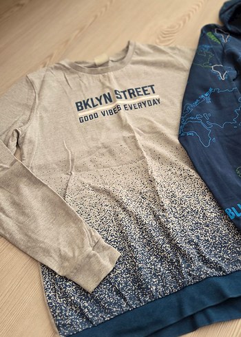 Erkek Çocuk Uzun Kollu Sweatshirt - Görsel 3