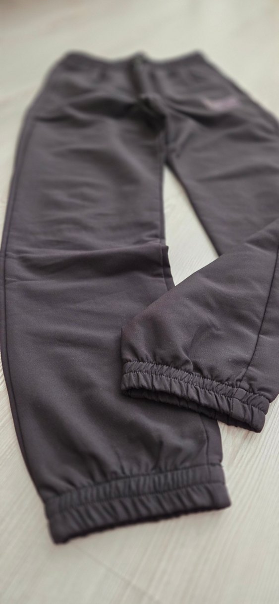 Siyah Kadın Rahat Kesim Eşofman Altı - Görsel 2