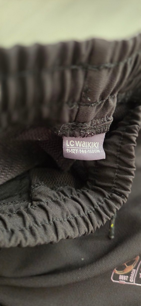 Siyah Kadın Rahat Kesim Eşofman Altı - Görsel 4