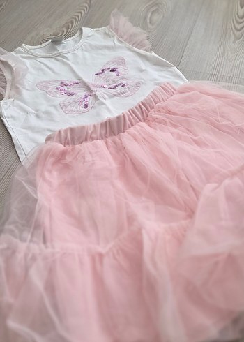 6/7 yaş etek bluz takım - Görsel 2