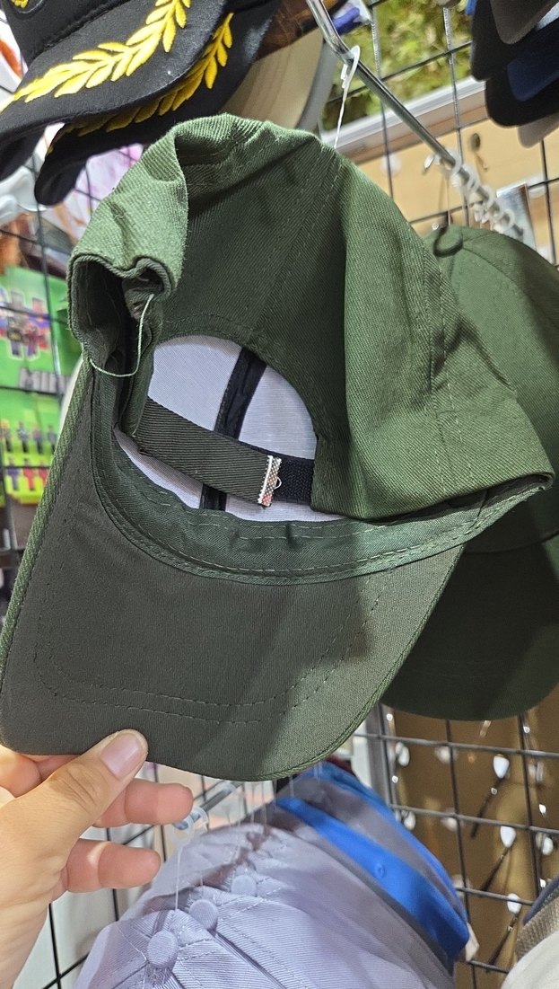 Erkek Kadın Gri Spor Şapka Velcro Ayarlı - Görsel 4