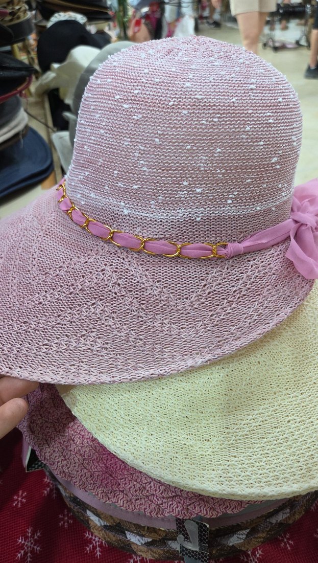 Dantel Detaylı Pembe Örgü Kadın Şapka - Görsel 2