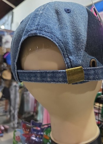 Renkli Kot Kadın Şapka Velcro Ayarlı - Görsel 3