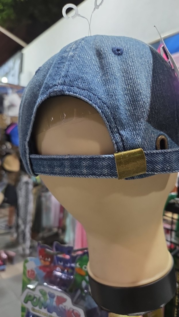 Renkli Kot Kadın Şapka Velcro Ayarlı - Görsel 3