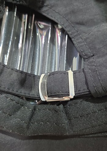 Gri Erkek & Kadın Spor Şapka Velcro Ayarlı - Görsel 3