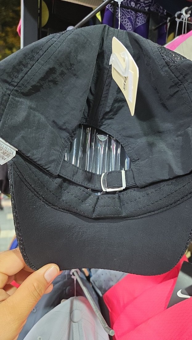 Gri Erkek & Kadın Spor Şapka Velcro Ayarlı - Görsel 2