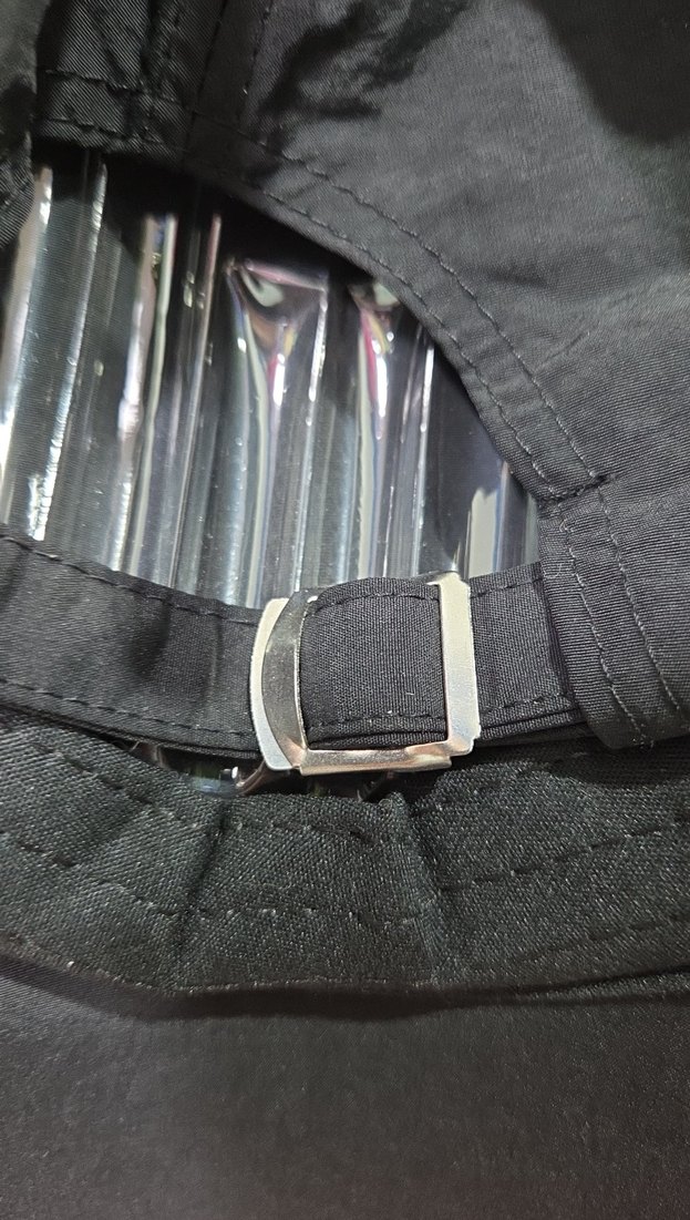 Gri Erkek & Kadın Spor Şapka Velcro Ayarlı - Görsel 3