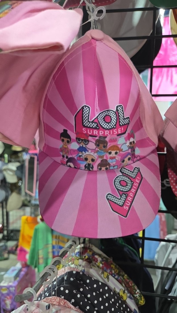 Renkli Barbie Temalı Çocuk Şapkası - Görsel 4