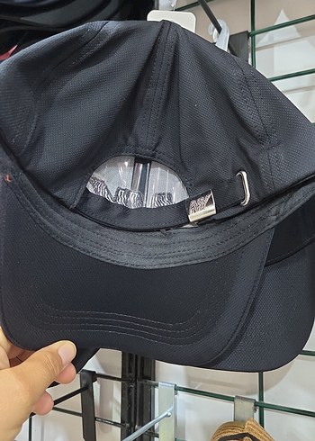 Siyah Kadın & ERKEK  Spor Şapka Velcro Ayarlı - Görsel 2