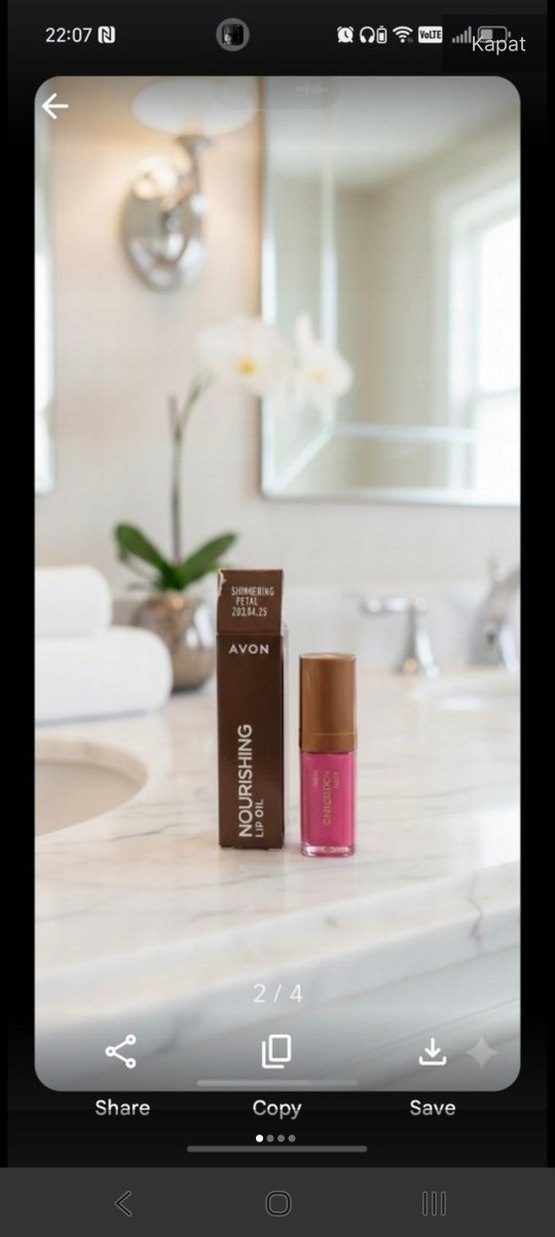 Avon Besleyici Pembe Dudak Yağı - Görsel 3