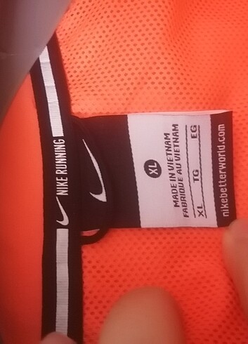 xl Beden turuncu Renk Nike Erkek Yağmurluk 