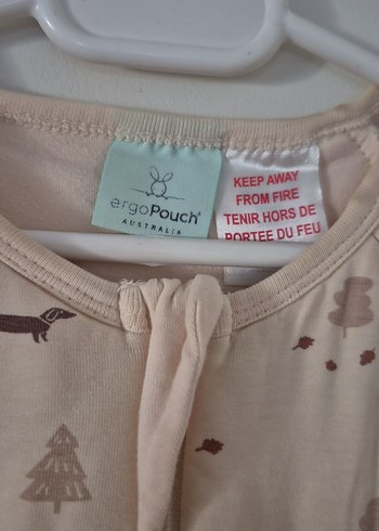 ErgoPouch 2.5 tog bej Bebek Pamuk Tulum - Görsel 3