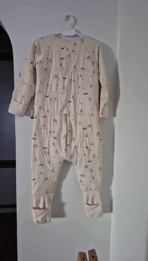 ErgoPouch 2.5 tog bej Bebek Pamuk Tulum - Görsel 4