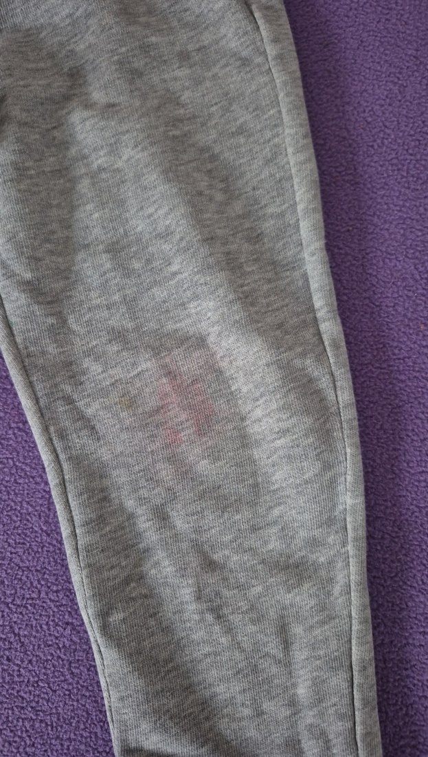 Kız Çocuk Gri Rahat Kesim Eşofman Altı - Görsel 3