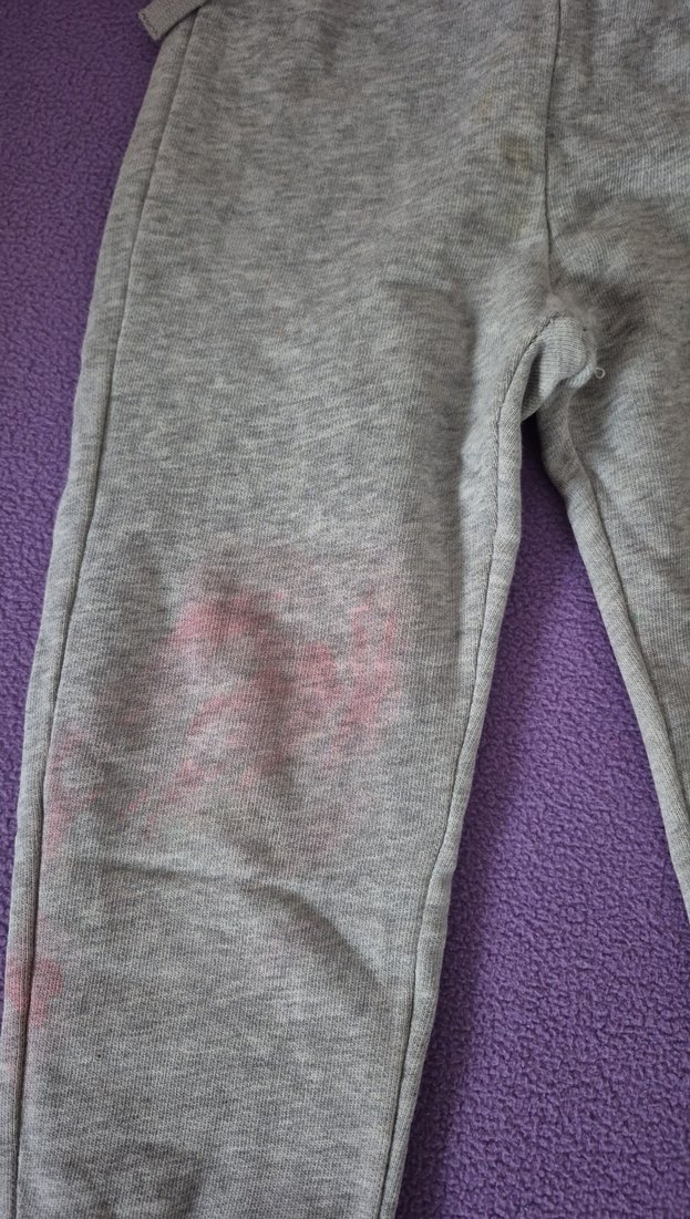 Kız Çocuk Gri Rahat Kesim Eşofman Altı - Görsel 2