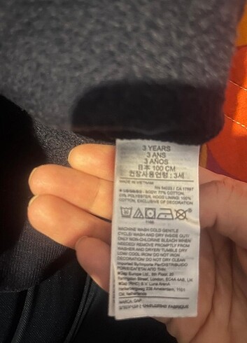 24-36 Ay Beden GAP Kapşonlu sweatshirt 