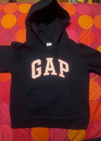 24-36 Ay Beden lacivert Renk GAP Kapşonlu sweatshirt 