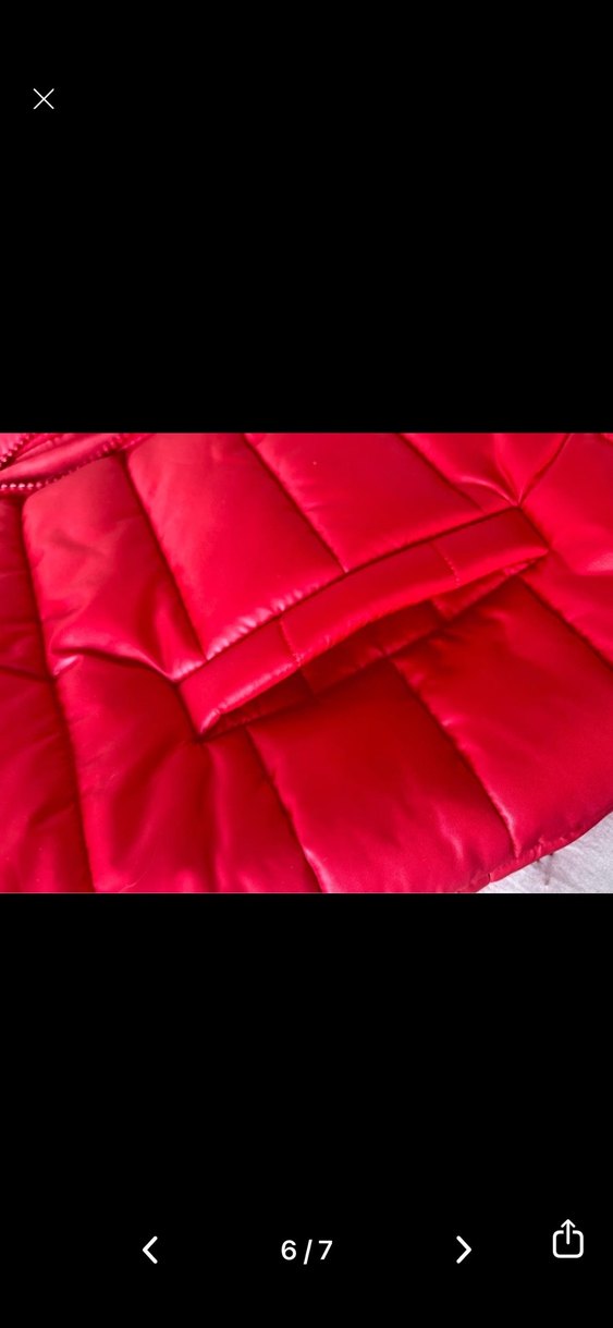 Kız Çocuk Kırmızı Kalın Yelek - Görsel 5