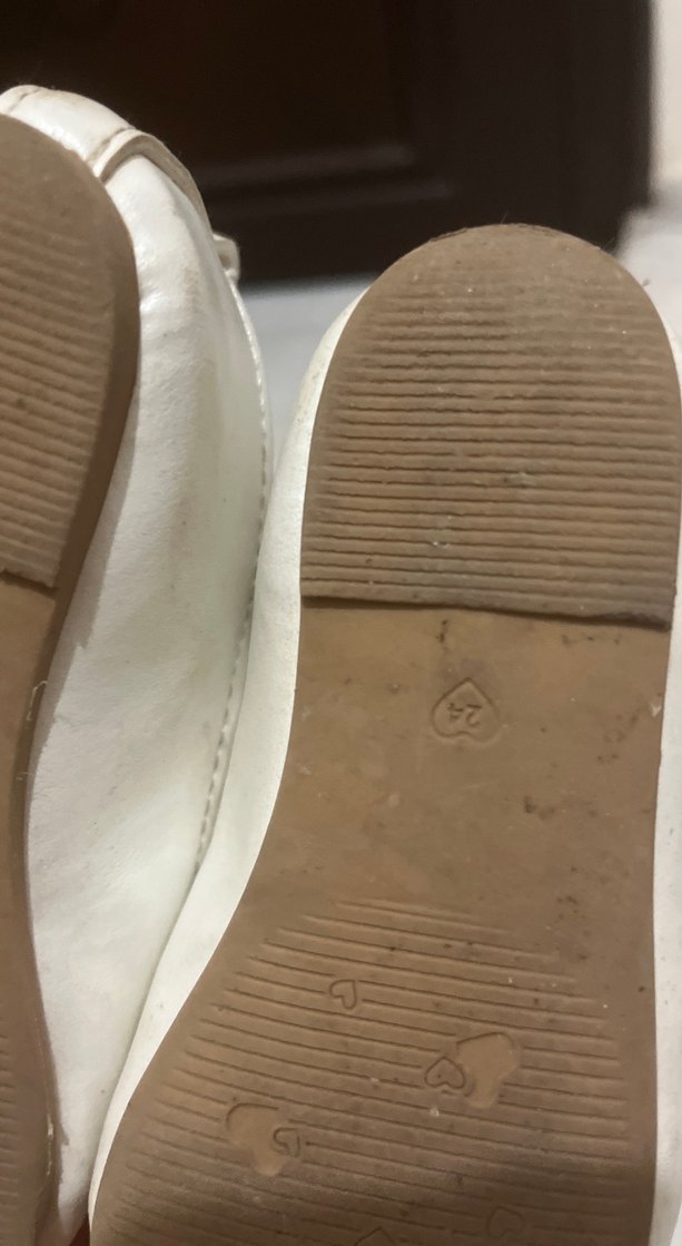 Kız Çocuk Beyaz Fiyonklu Babet - Görsel 3