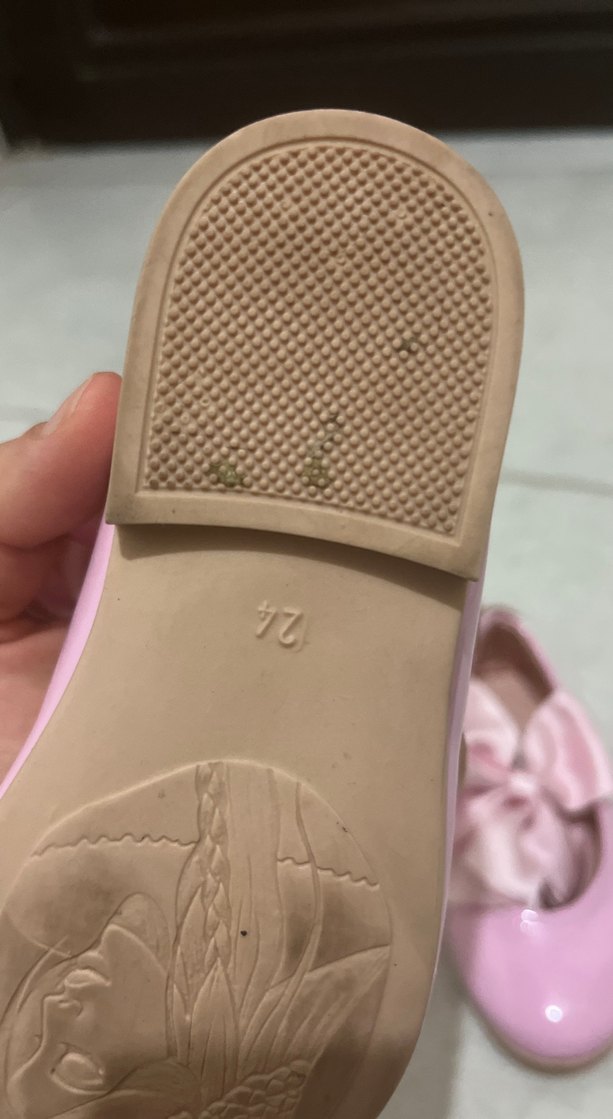 Pembe Fiyonk Detaylı Kız Babet - Görsel 3