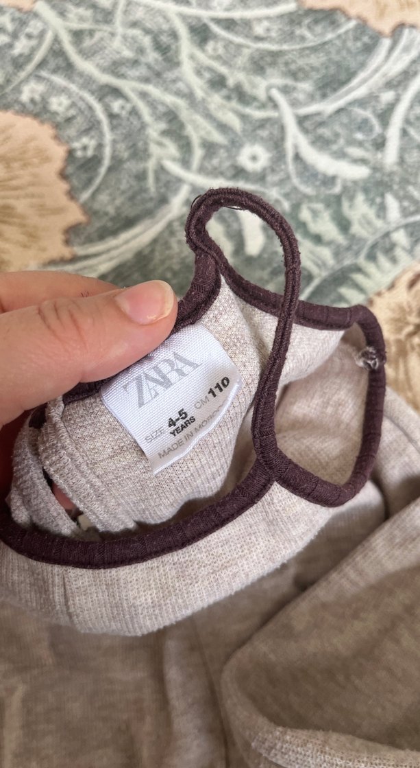 Kız çocuk zara tulum - Görsel 3