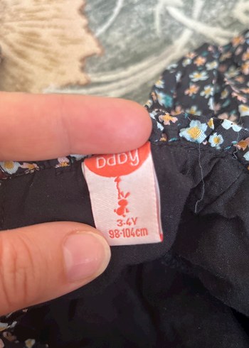 Çiçek Desenli Bohem Kız Elbisesi - Görsel 3