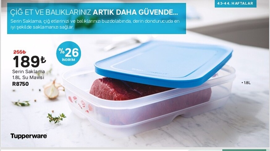 Serin Saklama 1.8 lt