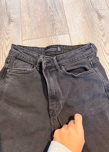 Stradivarius Mom Jean - Görsel 4