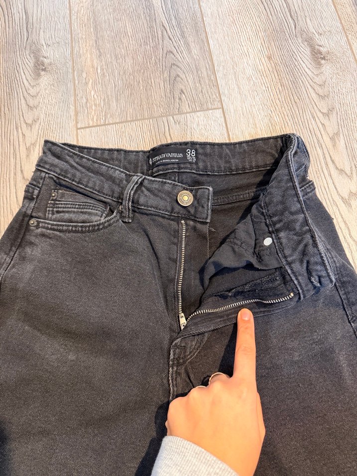 Stradivarius Mom Jean - Görsel 2