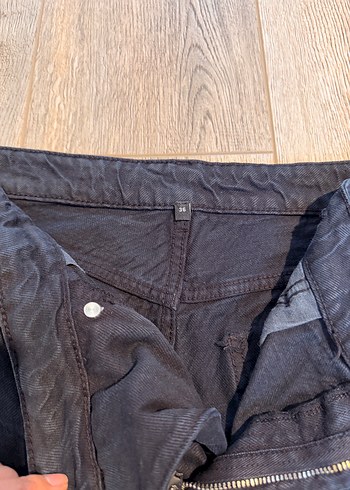 Koyu Lacivert Kadın Regular Fit Midi Denim Pantolon - Görsel 5