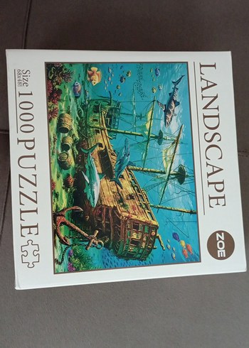 1000 Parça Deniz Temalı Puzzle