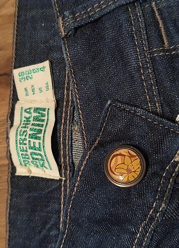 Bershka KADIN KOT PANTOLON 36 BEDEN