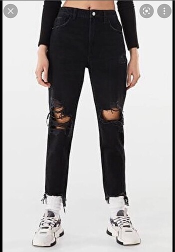 bershka mom jean