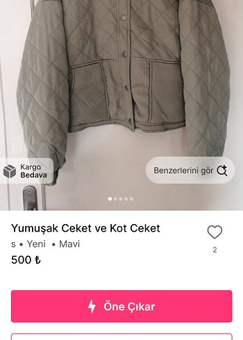 Mavi Jeans 2 ceket