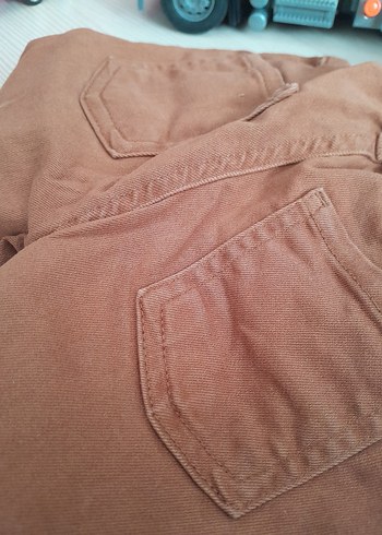 LC Waikiki Erkek Çocuk Düğmeli Kahverengi Pantolon