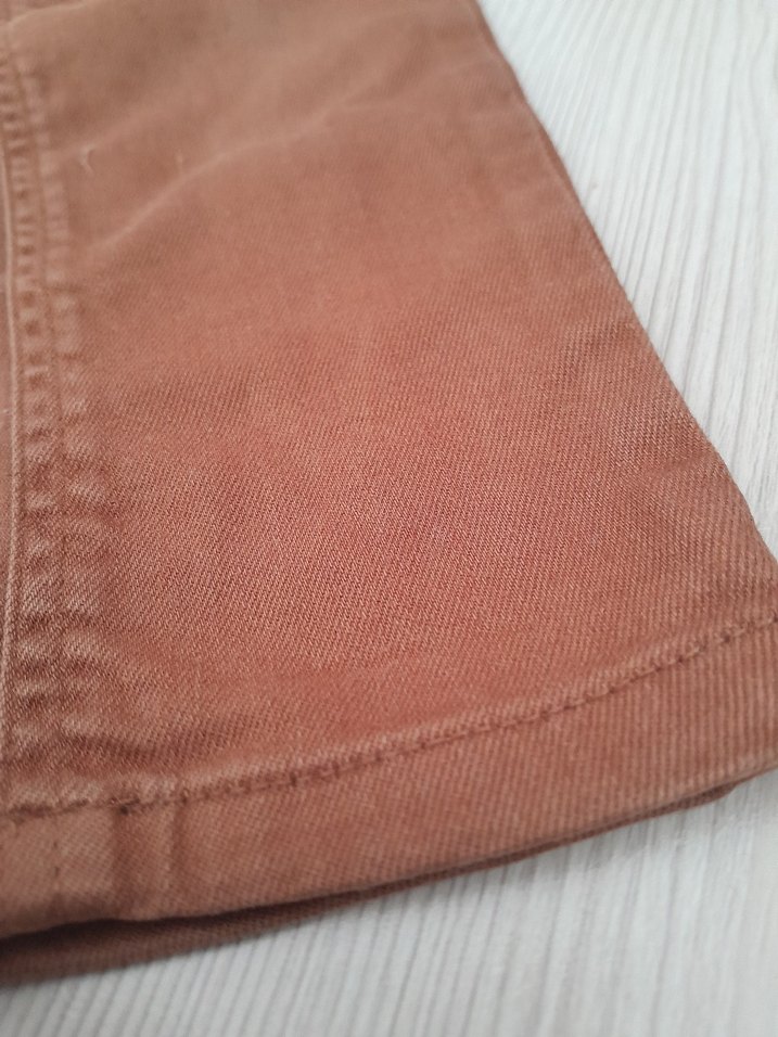 Erkek Çocuk Düğmeli Kahverengi Pantolon - Görsel 4