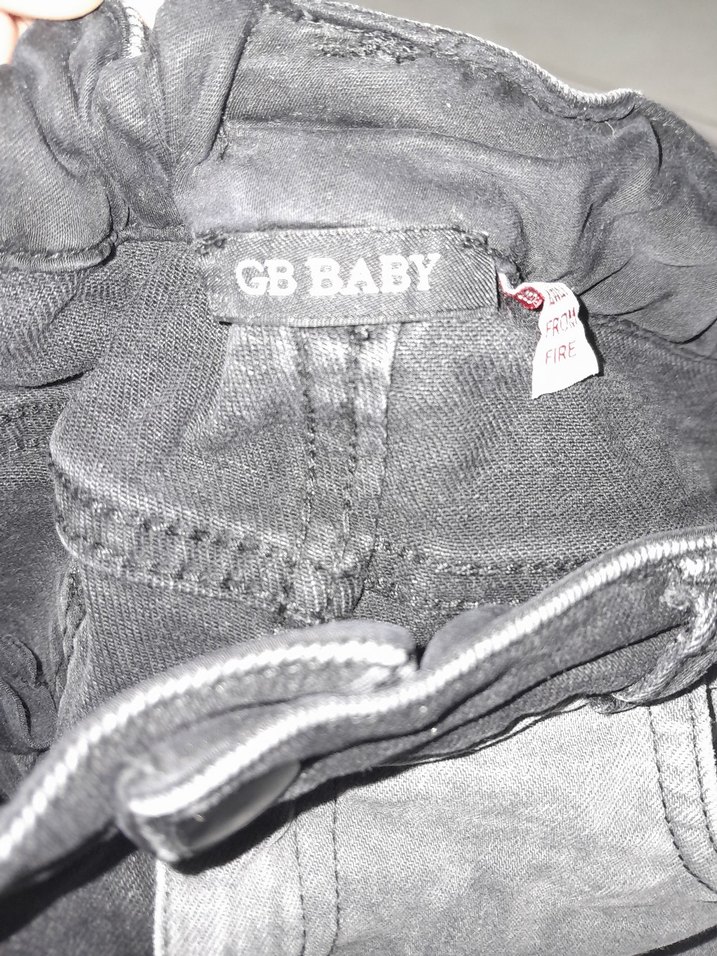 Erkek Çocuk Gri Denim Pantolon - Görsel 3