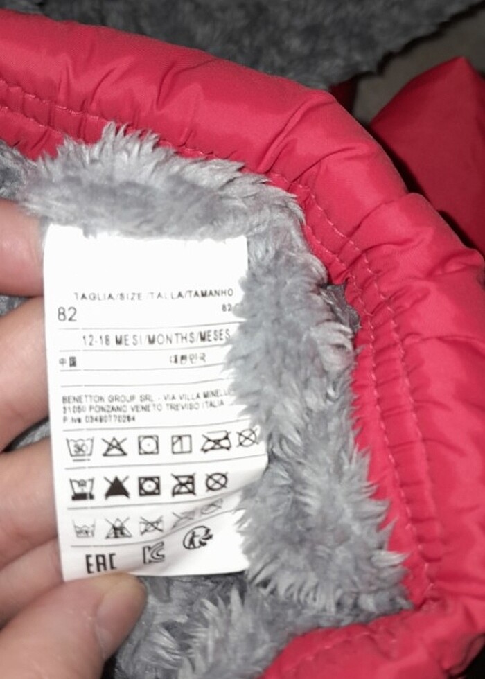 Erkek bebek mont  - Görsel 5