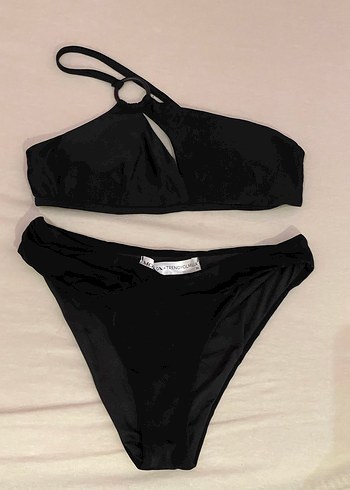 Siyah Mini Strappy Bikini
