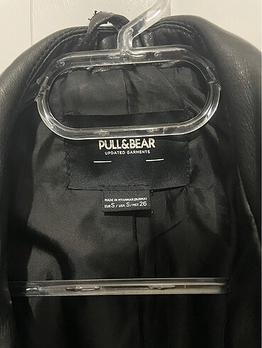 Pull and Bear Pull and bear deri ceket
