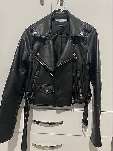 Pull and bear deri ceket