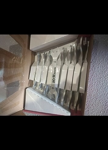 Diğer Mega tools açık agız anahtar takımı 8 parça sıfır ürün