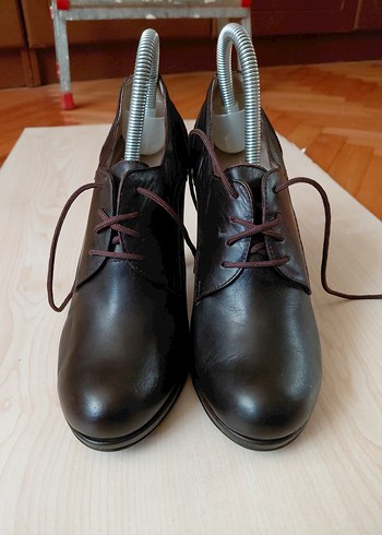 Pedro Camino Sıfıra Eş Şık Hakiki Deri Topuklu Ayakkabı - Görsel 2