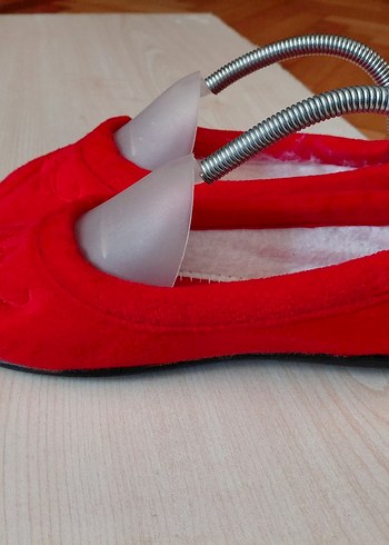 Yünlü Ev Terliği Şık Babet Sıfıra Eş - Görsel 8