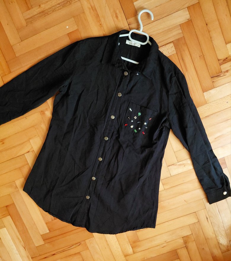 En Store Siyah Kışlık Şık Tunik Gömlek Kusursuzdur. - Görsel 4